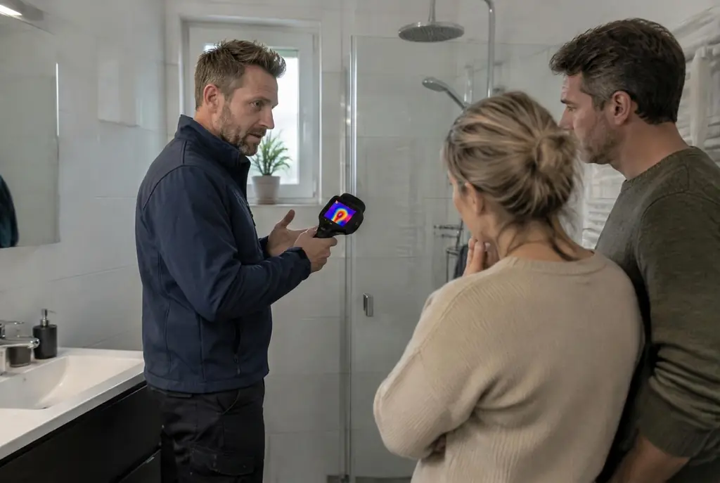 Lekdetectie Breda – specialist legt bevindingen uit aan bewoner